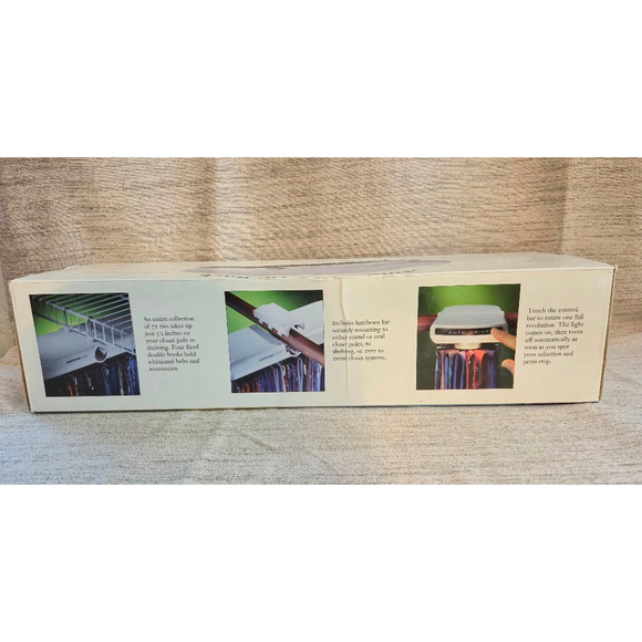 Sharper Image Auto Drive Tie Rack Organization Storage Space Saving Gift Men NWT - Picture 3 of 8